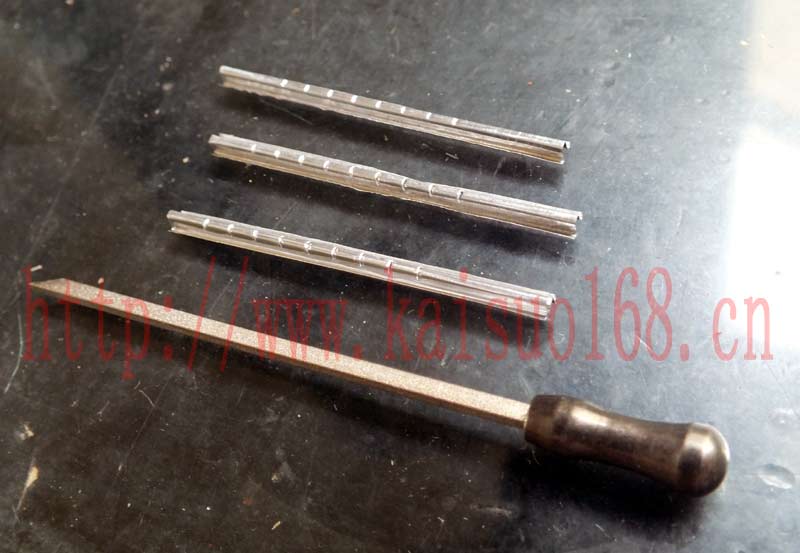 这个一张图就是当我们插入锡纸工具并拔出导针的